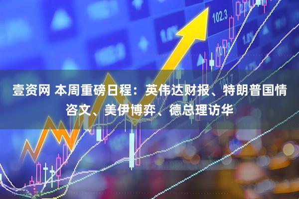 壹资网 本周重磅日程：英伟达财报、特朗普国情咨文、美伊博弈、德总理访华