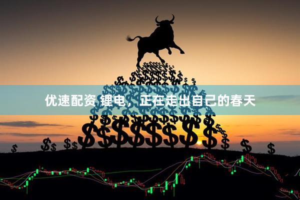 优速配资 锂电,正在走出自己的春天