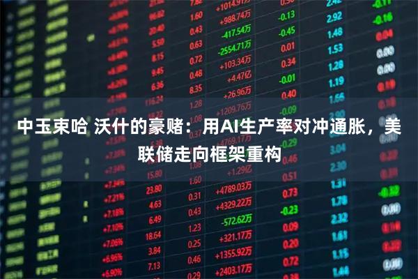 中玉束哈 沃什的豪赌：用AI生产率对冲通胀，美联储走向框架重构