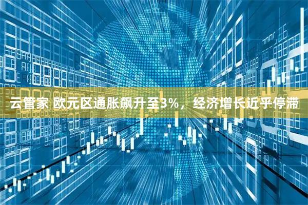 云管家 欧元区通胀飙升至3%，经济增长近乎停滞