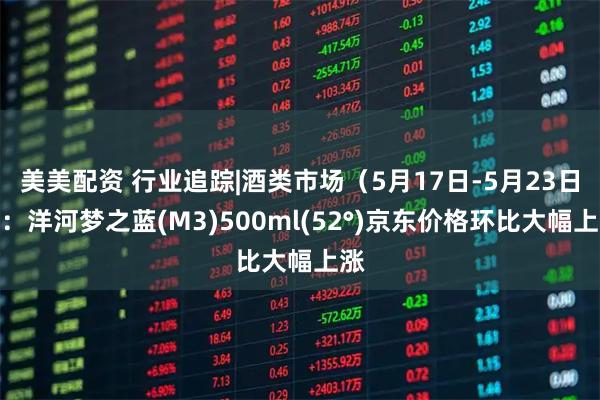 美美配资 行业追踪|酒类市场（5月17日-5月23日）：洋河梦之蓝(M3)500ml(52°)京东价格环比大幅上涨